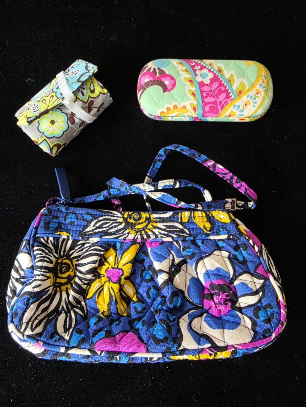 NEW Vera Bradley small purse 9”x 5”x3” + 2 Other Items